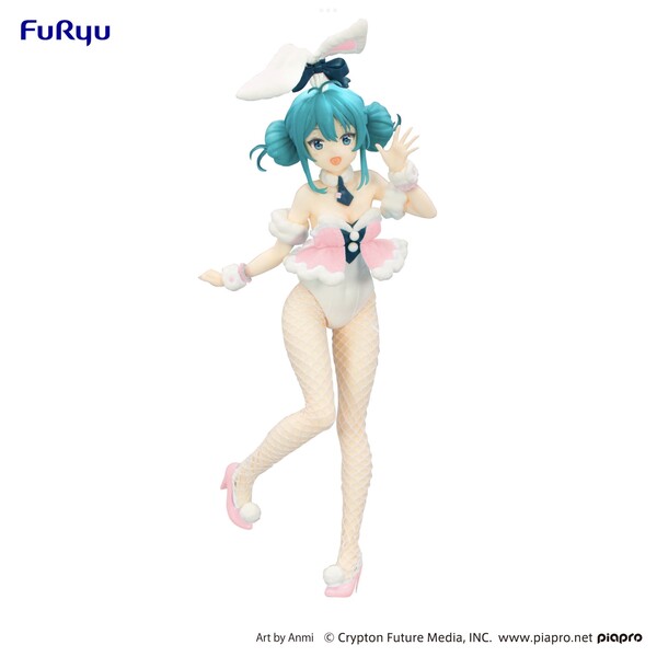 Hatsune Miku (White Bunny Baby Pink), Piapro Characters, FuRyu, Pre-Painted